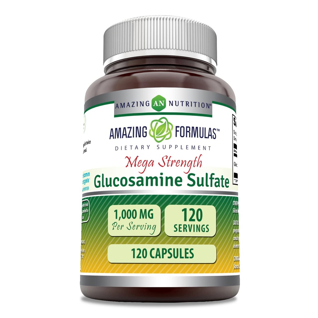 Amazing Formulas Glucosamine Sulfate 1000 mg Συμπληρώματα καψακίων 
