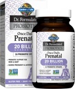 Κήπος της Ζωής Dr. Formulated Probiotics Once Daily Prenatal - Acidophilus & Bifidobacteria Probiotic Support for Mom & Baby - Γλουτένη, Γαλακτοκομικά & Σόγια Δωρεάν - 30 Count Vegetarian Κάψουλες