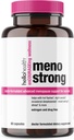 Συμπληρώματα εμμηνόπαυσης για γυναίκες – Meno Strong Περιεμμηνόπαυση συμπλήρωμα για το βράδυ Ιδρώτας Ανακούφιση, αϋπνία, Mood Swings, φυσική ισορροπία ορμονών, άγχος, καυτές αναλαμπές Εμμηνόπαυση Ανακούφιση - 60 κάψουλες