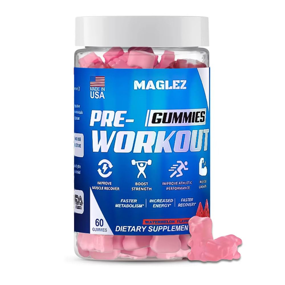 Προ προπόνηση Gummies για άνδρες και γυναίκες, προεργασία Gummy με Beta Alanine 