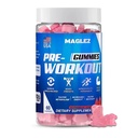 Pre Workout Gummies for Men & Women, PreWorkout Gummy with Beta Alanine | Organic Caffeine | Chromium Picolinate | Gluten free, Vegan, increased energy, faster metabolism & recovery (60 gummy)