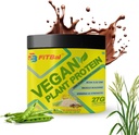 Πρωτεΐνη φυτού Vegan Pea, Πρωτεΐνες καφέ ρυζιού 250 gram(7 Servings) Σερβιρίσματος Ποσότητα-36 G 27 G Πρωτεΐνη ανά υπηρεσία, Γλουταμίνη -4,35gm BCAA-3,53GM