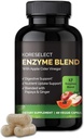 17 Enzyme Blend for Digestive Gut Health Support Supplement, Immune Support, Bloating & Gas Relief, Nutrient Abvorvation, with Apple Cider Vinegar, Ginger, Papaya - 60 Κάψουλες