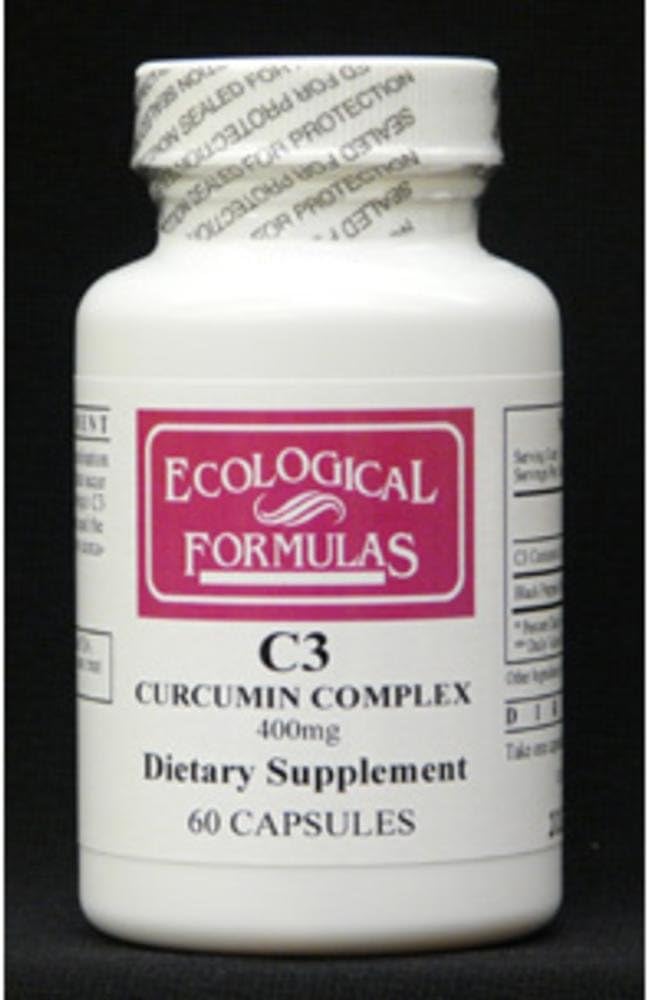 Οικολογικές Φόρμουλες, C3 Curcumin Complex 400 mg 60 Κάψουλες