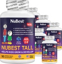 NuBest Ψηλά Παιδιά - Τοντωτές Βιταμίνες και Παιδικές Βιταμίνες για Ηλικία 2 έως 9 - Υποστήριξη Δύναμη των Οστών, Συνολική Υγεία και Ανοσία - Σχήματα Ζώων - 540 Μασώμενα Δισκία Berry 