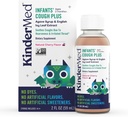 KinderMed Infants' Daytime Cough Plus, Organic Agave Syrup and English Ivy Leaf Extract, No Dies, No Artificial Flavors or Sweeteners, Non-GMO, for Babies 2 Months+, Natural Cherry Flavor (2 Fl Oz)