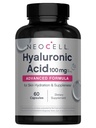 NeoCell Hyaluronic Acid Κάψουλες, Απαραίτητο Λιπαντικό, Υποστηρίζει την ενυδάτωση του ιστού, Χωρίς γλουτένη, 60 Count, 1 φιάλη