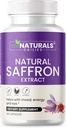 Συμπληρώματα φυσικού σαφράν - Pure Premium Extract Capsules - Υποστήριξη Mood - Υποστήριξη ματιών - Ενέργεια - Made in USA - 88,50 mg - 60 χάπια - Βελτιστοποιημένο - Pastillas de Azafran