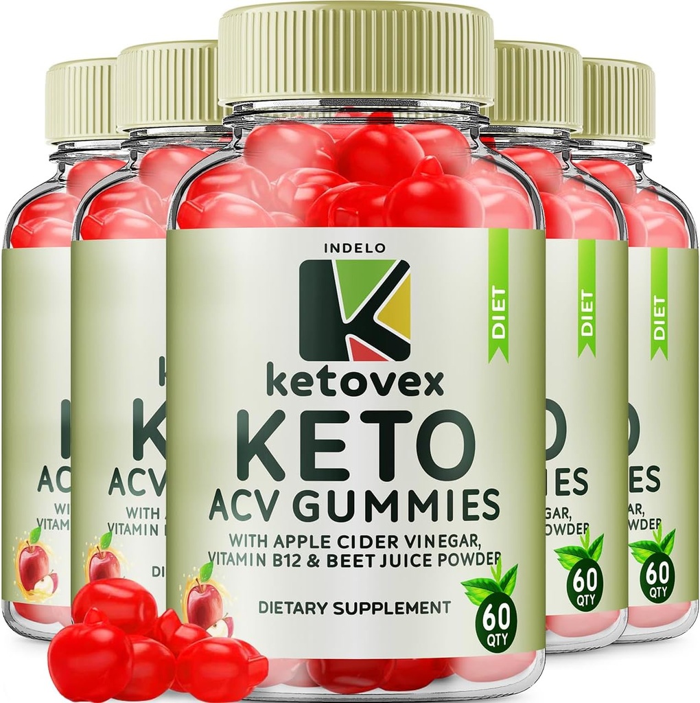 (5 Pack) Ketovex Keto BHB Gummies Advanced Formula, Ketovex BHB Weight Management ACV Gummies Κριτικές, Ketovex ACV Keto Vex BHB Gummy Gomitas Ketosis, Ketovex Gummies, B12 (300 Gummies)