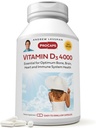 ANDREW LESSMAN Βιταμίνη D3 4000 IU 360 Κάψουλες - Υψηλή ισχύς, Απαραίτητη για την απορρόφηση ασβεστίου, Υποστηρίζει την υγεία των οστών, υγιή μυϊκή λειτουργία, ανοσοποιητικό σύστημα, Περισσότερα.