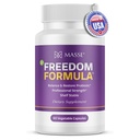 Candida Freedom Massey Medicals Colon Cleanse Pills - Crafted Digestive for Vibrant Living - Gut Health Probiotic Complex - 60 Κάψουλες
