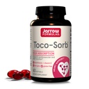 Jarrow Formulas® Toco-Sorb Καρδιαγγειακή Υγεία και λειτουργία του εγκεφάλου Υποστήριξη, Υψηλή Φόρμουλα Απορρόφησης, Tocotrienol-Tocopherol Complex και Βιταμίνη Ε, 60 Softgels, 30 ημέρες προσφοράς