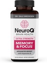 LifeSeasons Memory & Focus Extra Strength with Multivitamin- Boosts Γνωστική Απόδοση - Υποστηρίζει Νευροπροστασία & Συγκέντρωση - Huperzine A, Gotu Kola, Ginkgo, Propolis & More - 120 Κάψουλες