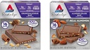 Atkins Endulge Treat Bars, Cruncalicious & Almond Craze Flavors, 1-2g Net Carbs, 1g Ζάχαρη, Καλή Πηγή Ίνες, Keto Friendly, 16 Count