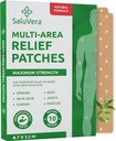 Patches - Extra Large Heat Patches - Μέγιστη δύναμη Φυσικών μυών & αρθρώσεων Relief Back Patches - Γρήγορο, Απαλό στο δέρμα, Hot Patches για την πλάτη, ώμο, λαιμό, γόνατο & πόδι, 10 Pack (L)