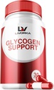 1 συσκευασία - Glycogen Υποστήριξη, Glycogen Control Advanced Formula, Glycogen Κάψουλες, Glycogen Fix με ισχυρά συστατικά, 30 κάψουλες ανά φιάλη για 30 ημέρες