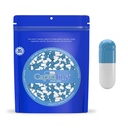 Capsuline χρωματισμένο μέγεθος 000 άδεια ζελατίνες κάψουλες μπλε / λευκό 5000 μέτρα