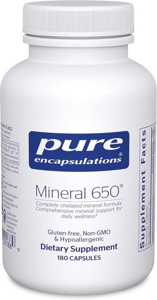 Pure Encapsulations Mineral 650 