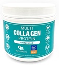 CB Supplements NSF Certified for Sport Multi Collagen Protein Powder Bone, Skin, Hair, and Joint Support | Hydrolyzed Collagen Supplements (58 Servings (Pack of 1), Unflavored)
