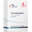 Σχέδια για την υγεία B12 Tricobalamin Lozenges - 3000mcg Τρίκλινο B12 Γρήγορη Διαλύστε τα δισκία με μεθυλοκοβαλαμίνη, Adenosylcobalamin + Hydroxocobalamin - Φυσικό άρωμα πορτοκαλιού (60 Lozenges)