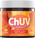 60 Gummies - Φυσικό συμπλήρωμα ασταξανθίνης για την υποστήριξη της δέψης - περιλαμβάνει λυκοπένιο, βιοτίνη, και L-Γλουταμίνη - μη ΓΤΟ & χωρίς γλουτένη