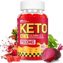 Keto ACV Gummies for Weight Loss - Delicious 1500MG Μηλίτης Ξύδι με Μητέρα, Προβιοτικά, Βιταμίνες B6 & B12 - Χωρίς ζάχαρη, Vegan & Μη-GMO - Υποστηρίζει την υγεία των ορνίθων, Μεταβολισμός & Fat Burn για τις γυναίκες