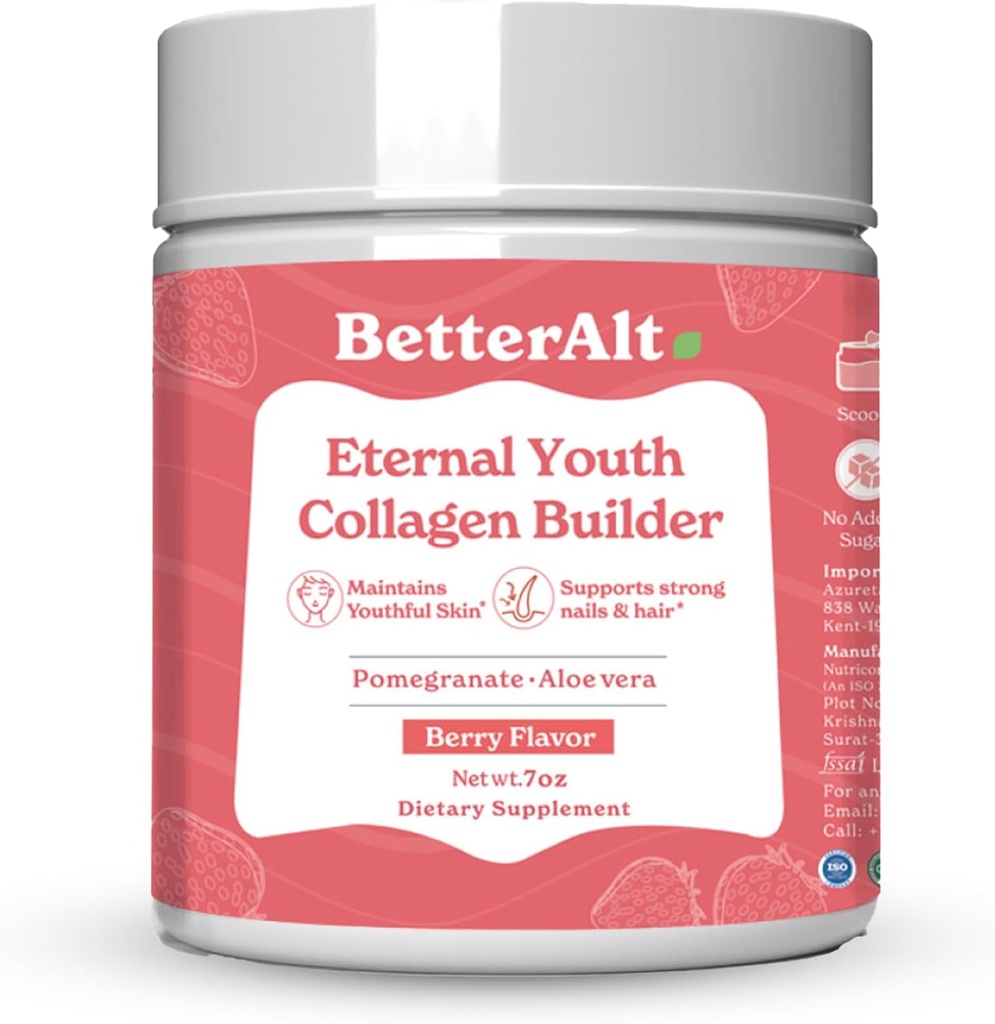 Καλύτερη Alt Eternal Youth Collagen Builder (Berry Flavor) 200g