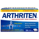 Φλεγμονώδες Pain Formula Caplets με 3 ενεργά συστατικά: Ασπιρίνη, Acetaminophen & καφεΐνη, Λευκό, 28 Count (πακέτο του 1)
