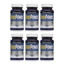 American BioSciences ImmPower AHCC Supplement 6-Pack, Ενισχυμένη Ανοσολογική Υποστήριξη, Φυσικό Killer Cell Δραστηριότητα και Κυτοκίνη Παραγωγή, 30 Καψάκια Χορτοφαγικής, 500 χιλιοστόγραμμα ανά Καψάκιο