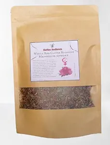 Native Radiance Βότανο συμπλήρωμα - Κόκκινο Clover Blossoms, 1 oz, Εμμηνόπαυση Υποστήριξη, Plant-based, σκόνη, ενιαίο μπουκάλι, καυτές αναλαμπές, Καρδιαγγειακή & Οστική Υγεία