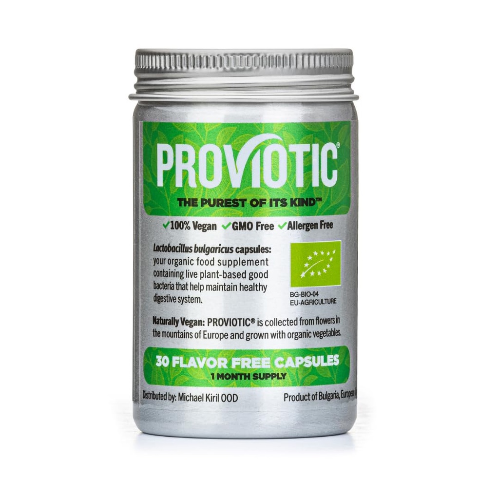 Vegan Probiotic Supplement - Πατενταρισμένη Φόρμουλα για Digestive Υγεία & Ανοσολογική Υποστήριξη - Αντι-Bloating Κάψουλες για άνδρες & γυναίκες - Enhance Gut Health - Probiotics Κάψουλες