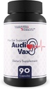 Max Ear Support Audi Vax - Ear Health Support Supplement - Promote Inner Ear & Middle Ear Health with Improved Blood Flow - Help Reduce Hearing Loss & Ear Ringing - Support Healthy Auditory Function