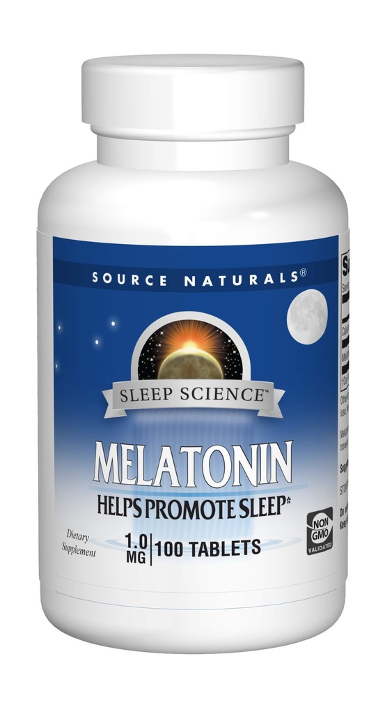 Source Naturals Μελατονίνη 1 mg - 100 δισκία