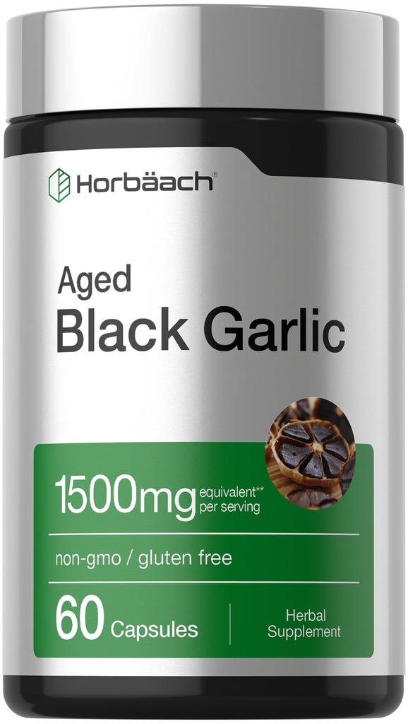 Horbäach Aged Garlic Extract Κάψουλες 1500mg 