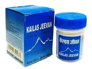 Συσκευασία των 3 Kailas Jeevan Jar 30 Gram πακέτο - Herbal Ayurvedic πολλαπλών χρήσεων αντισηπτική κρέμα