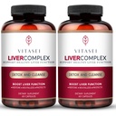 VITASEI Liver Cleanse Detox & Repair, Liver Complex W/Milk Thistle Extract, Garcinia, Curcumin C3, συμπλήρωμα βοτανικής διατροφής υποστήριξης, Detox Formula για γυναίκες & άνδρες, 60 κάψουλα (πακέτο του 2)
