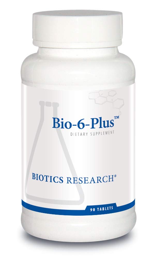 Biotics Research Bio 6 Plus Digestive Support, υποστηρίζει τη λειτουργία του παγκρέατος, 50.000 NF Units Amylase, 9,300 NF Units Lipase, 50.000 NF Units Protease, Pancreatic και Digestive Enzymes 90 Tablets
