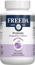 FREEDA Acidophilus Probiotic 1 Δισεκατομμύριο CFU - Lactobacillus Acidophilus Probiotics for Women & Men - Γυναικεία προβιοτικά για την Digestive Health - Συμπληρώματα υγείας για γυναίκες & άνδρες (250 κάψουλες)