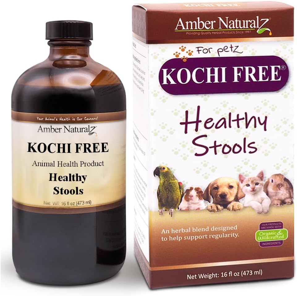 Amber NaturalZ Kochi Δωρεάν συμπλήρωμα βοτάνων για σκύλους, γάτες, πουλιά, κουνέλια, και τα γουρούνια της Γουινέας 