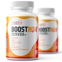 BoostNow 14-σε-1 κάψουλες ανοσοποίησης - Ενισχυμένες με βιταμίνη C, D-3, ψευδάργυρο, EpiCor, Elderberry & More - 90 Count