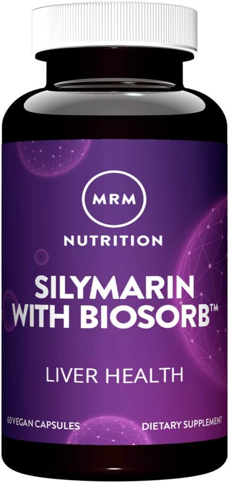 MRM, Silymarin με BioSorb, εκχύλισμα γαϊδουράγκαθου γάλακτος, 60 Veggie Caps