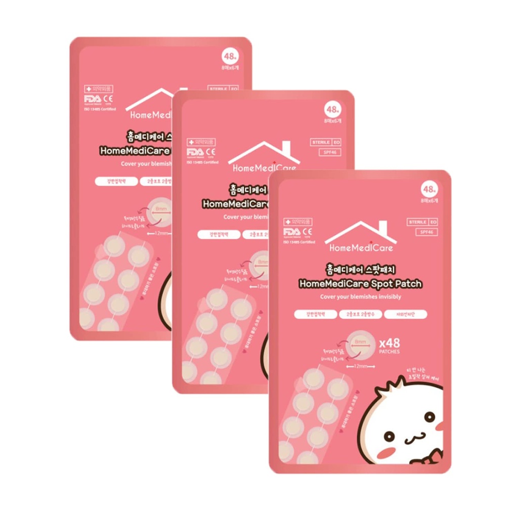 Spot Bean Homemedicare Acne Κορεάτικο σπυρί επιδιόρθωση επιδιόρθωση επιδιόρθωσης επιδιόρθωσης επιχρίσματος υδροκολλοειδές επίχρισμα επιχρίσματος SPF46 (144 επιθέματα) Κάλυμμα Blemish & Zits