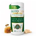 Beelif Green Propolis Κάψουλες - 100% Πράσινη Πρόπολη και Bee Γύρη συμπλήρωμα καψακίων - Propolis Extract, Αυθεντικό βραζιλιάνικο - Πιστοποιημένο ISO 22000, Kosher (120 κάψουλες)