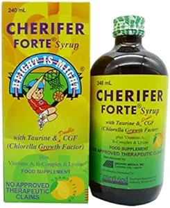 CHERIFER Forte Syrup with Taurine & Double Chlorella Growth Factor 240ml