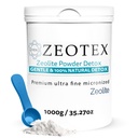 Ζεόλιθος Detox σκόνη – Clinoptilolite συμπλήρωμα για πλήρη καθαρισμό του σώματος, την υγεία των ούλων, την ενέργεια, ανοσοποιητικό & pH Υποστήριξη 