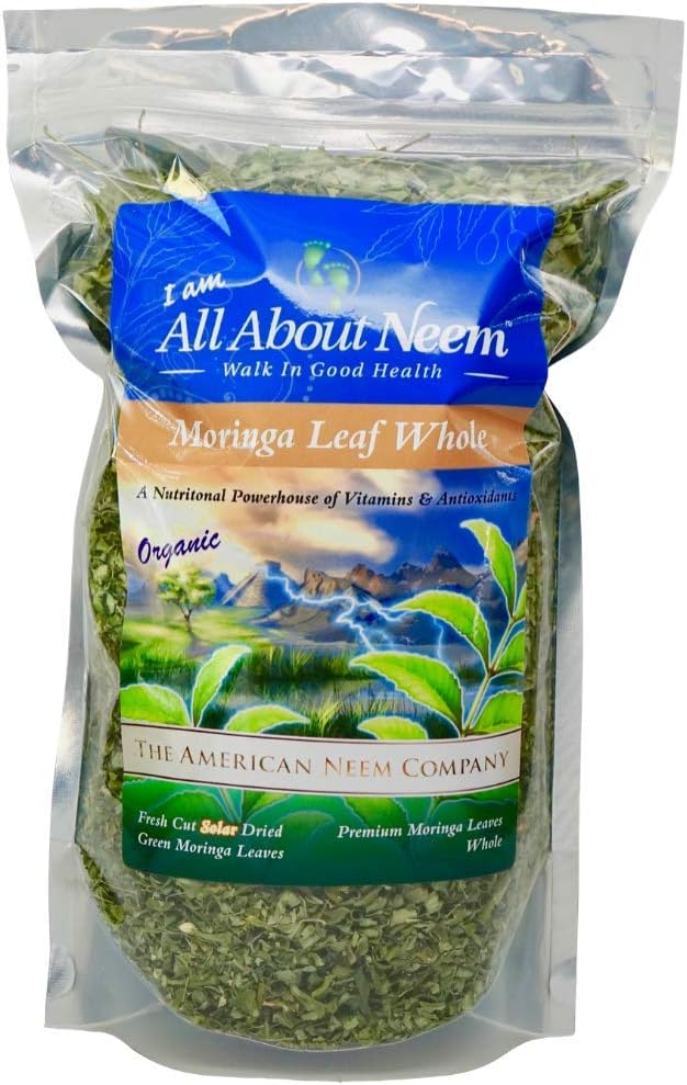 Φύλλα Moringa Oliefera, Whole Loose (4 oz) Φρέσκο χέρι Συγκομιδή, Ενίσχυση ανοσοποιητικού συστήματος.