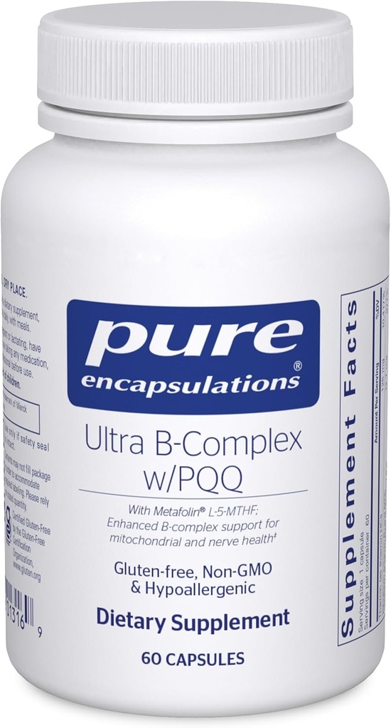 Pure Encapsulations Ultra B-Complex με PQQ 