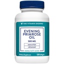 Η βιταμίνη Shoppe Evening Primrose Oil 500MG, Φυσική πηγή GLA (Gammia Linolenic Acid), συμπλήρωμα για την υγεία των γυναικών & ορμονική ισορροπία (120 Softgels)