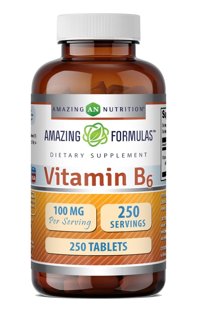 Amazing Formulas Vitamin B6 συμπλήρωμα 