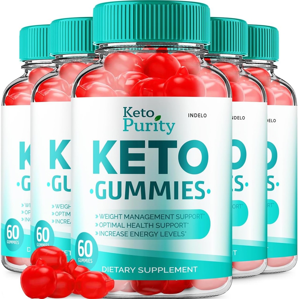 (5 Pack) Keto Καθαρότητα ACV Gummies Advanced Loss - καθαρότητα Keto Plus ACV Weight Management Gummies Apple Cider Vinegar KetoPurity, Keto Purity Gummies Κριτικές Βιταμίνη B12 Keto+ACV (300 Gummies)